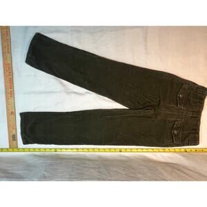 Gymboree Corduroy Pants Size 8 Slim Dark Green 100% Cotton